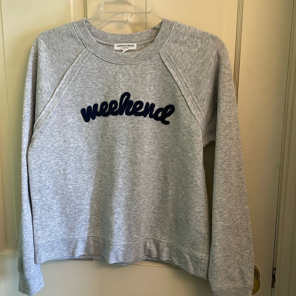 Casual Light Gray Pullover